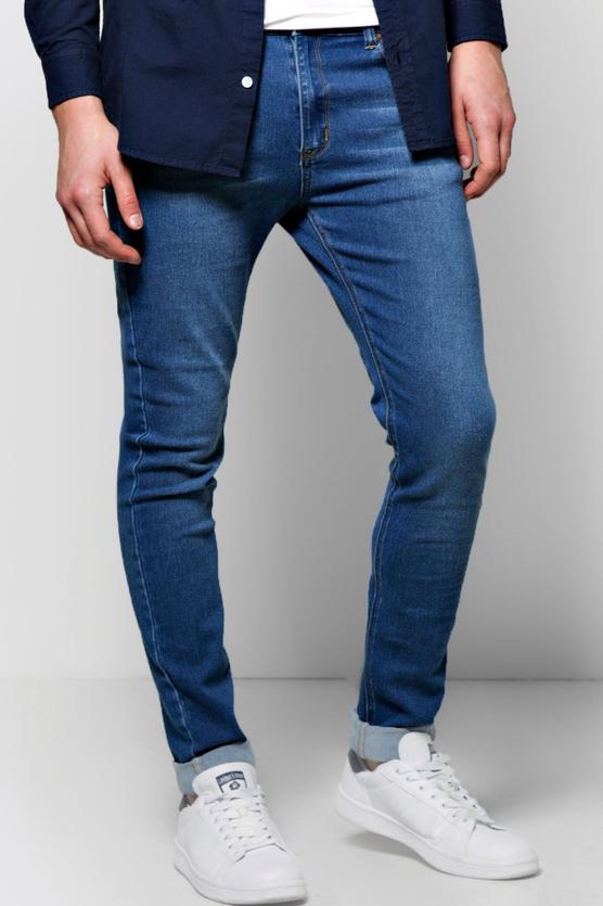 Skinny Fit Washed Jeans